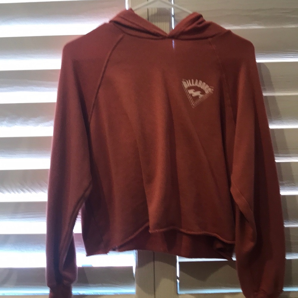 billabong cropped hoodie